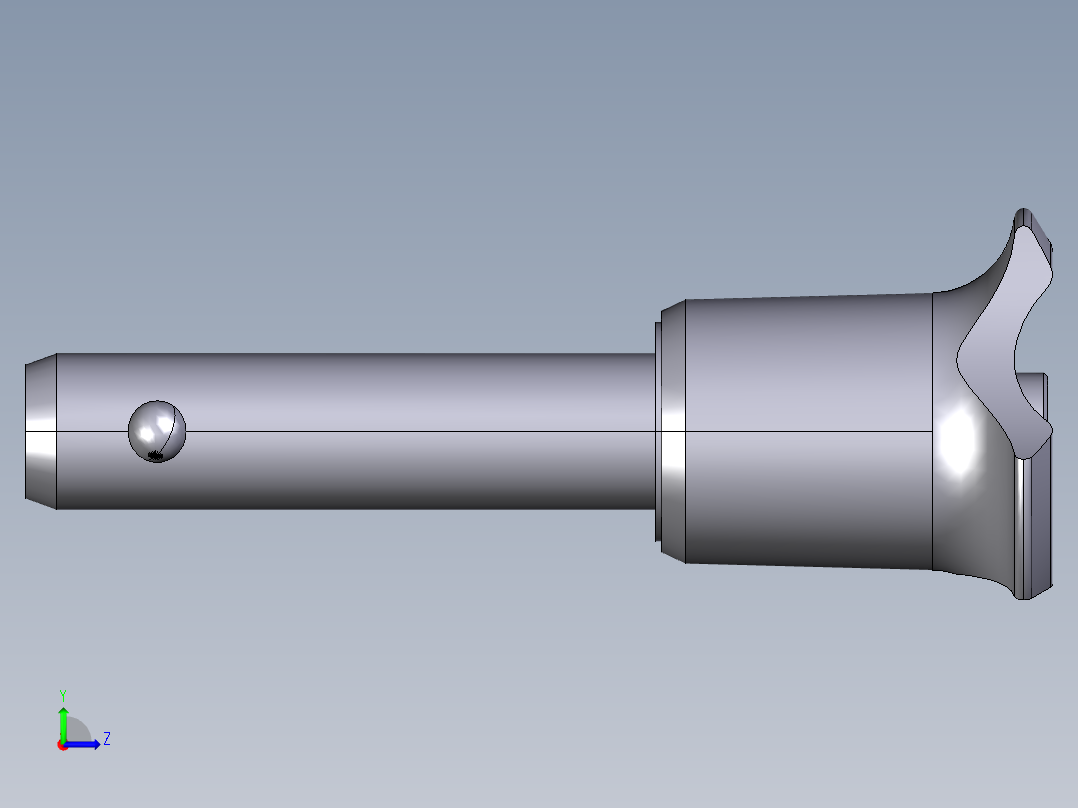 定位扣件2238-3D多系列多零件图纸模型左视图
