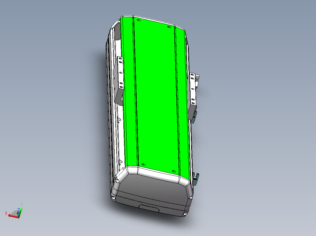 MTH丝杆半封闭模组MTH17-M-400WB前视图