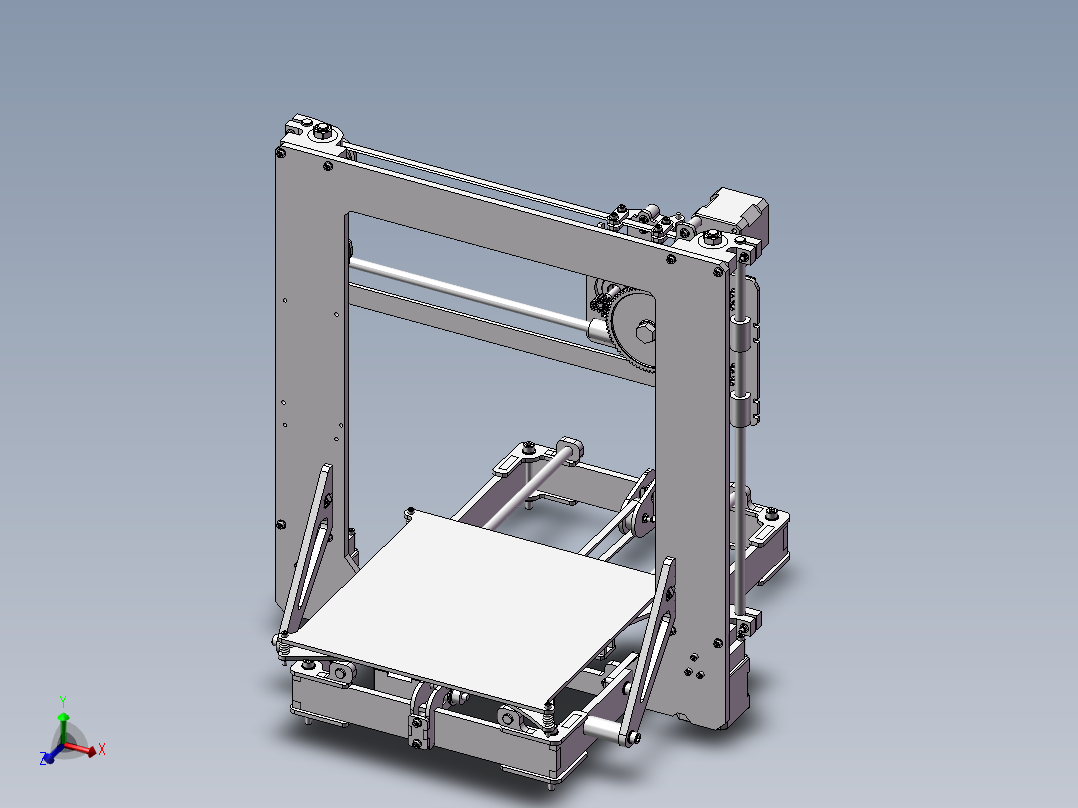 打印机设备模型设计