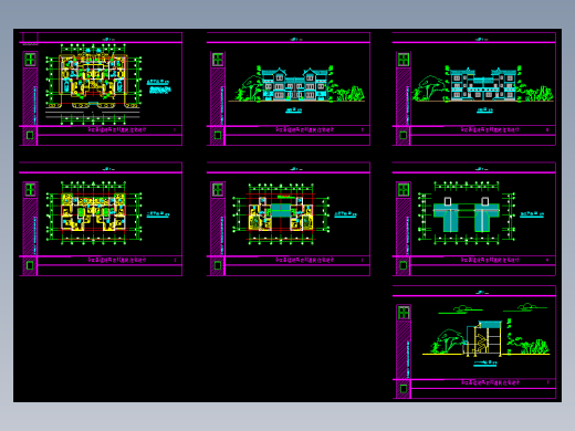 川南民居住宅楼设计方案(二)