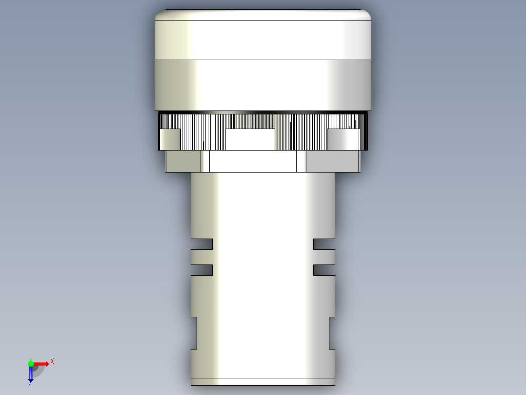 德力西电气LD11-22D纯白俯视图