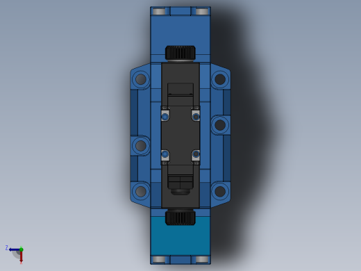 FWH-06交流线盒式电液换向阀俯视缩略图