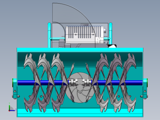 手扶式除雪机1左视缩略图