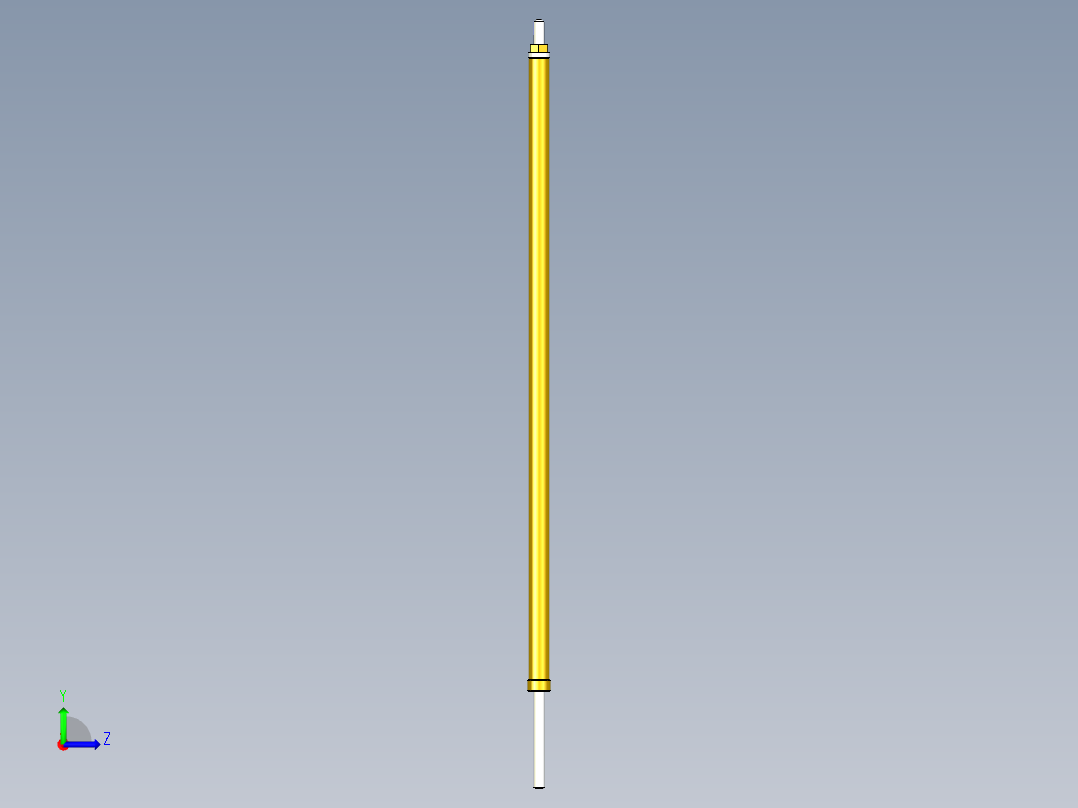 遥控船轴左视图