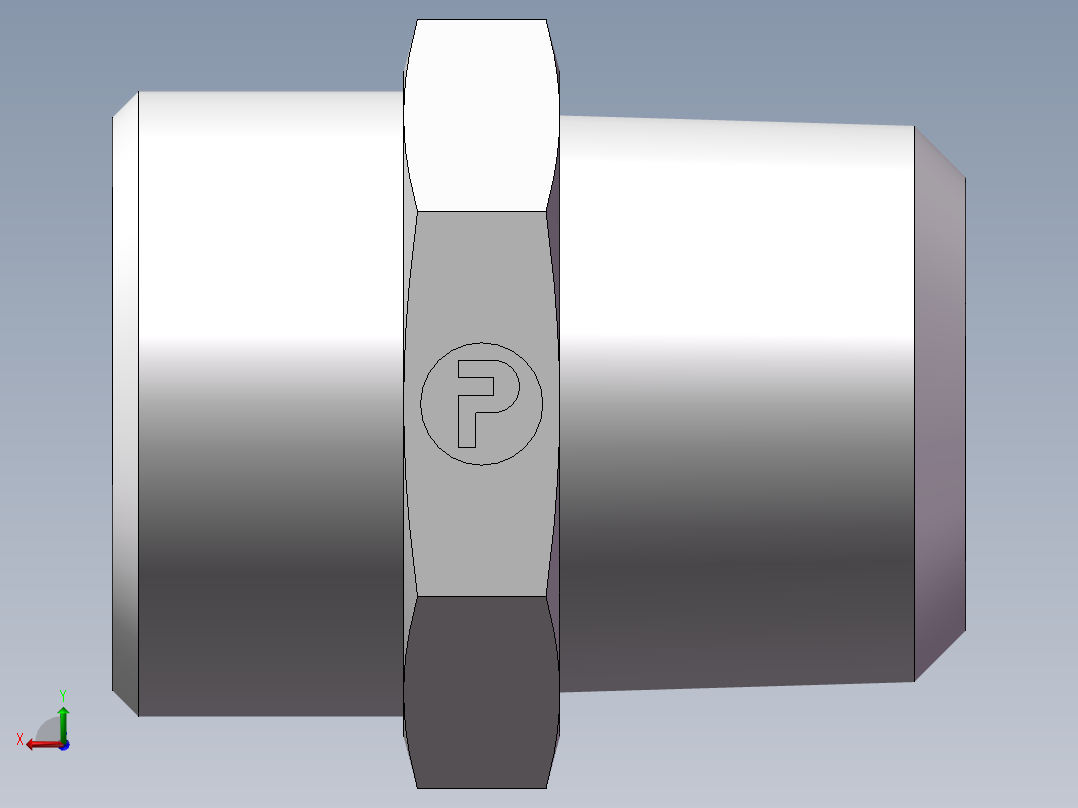 美制锥螺纹、1CN-30-12后视图