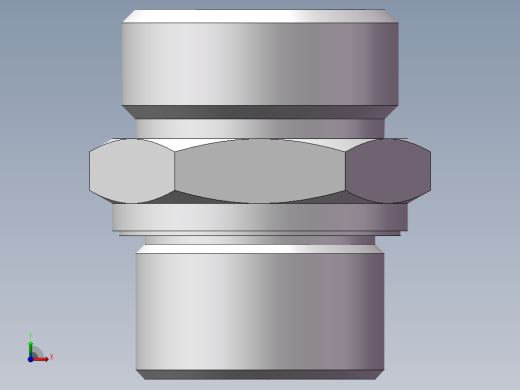 公制螺纹ED密封、1CM-30-27WD前视缩略图