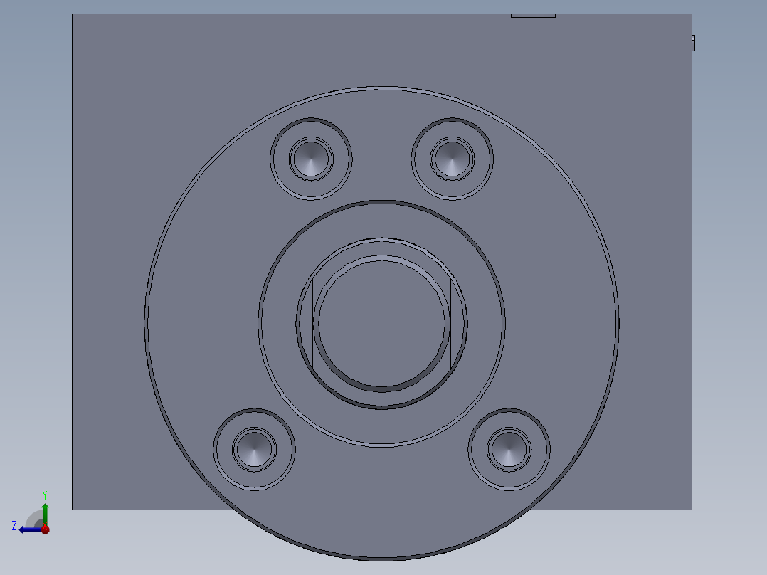 拉杆液压缸r-40x25x251-mm-1.snapshot.1右视图