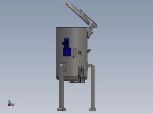 破碎机、医疗垃圾破碎机前视缩略图
