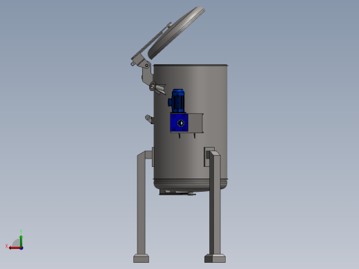 破碎机、医疗垃圾破碎机后视缩略图