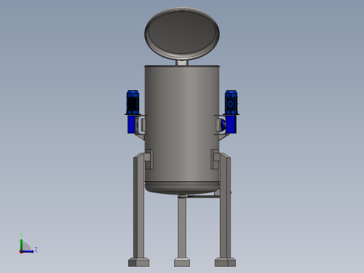 破碎机、医疗垃圾破碎机左视缩略图