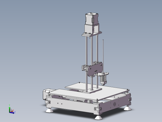 3D打印机设计模型+图纸--1046818--1060