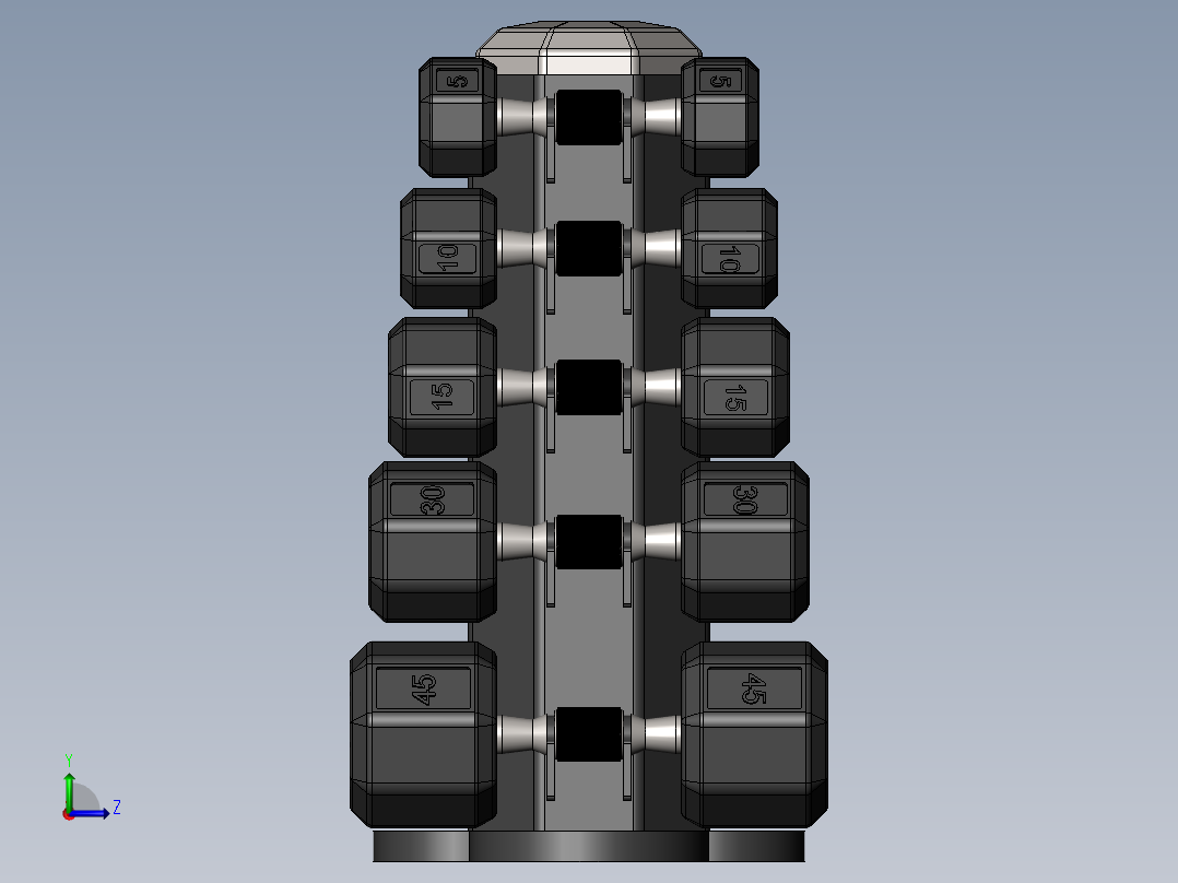 健身器材(24)左视图