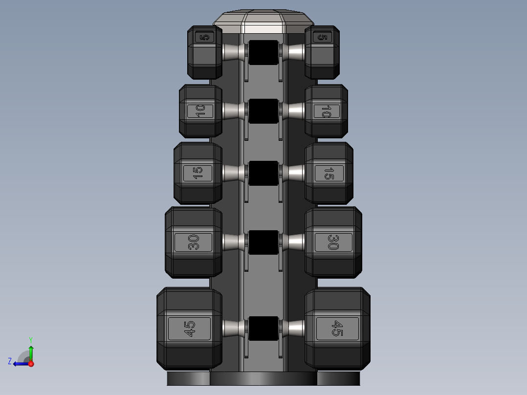 健身器材(24)右视图