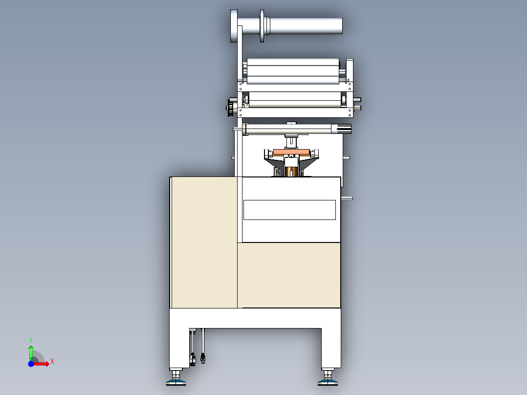 A3003723-流包装机前视图