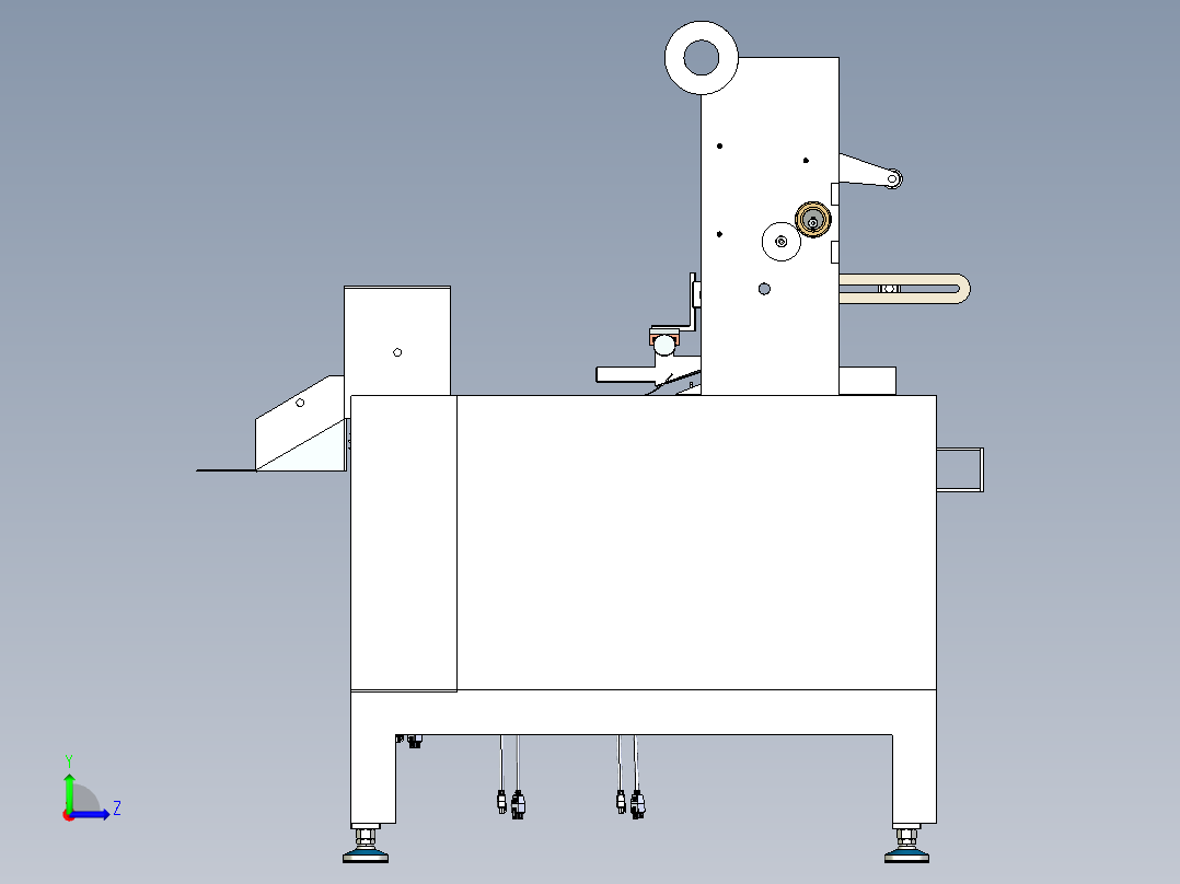 A3003723-流包装机左视图
