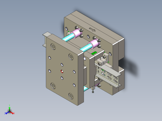NPI80冲孔模正等轴测缩略图