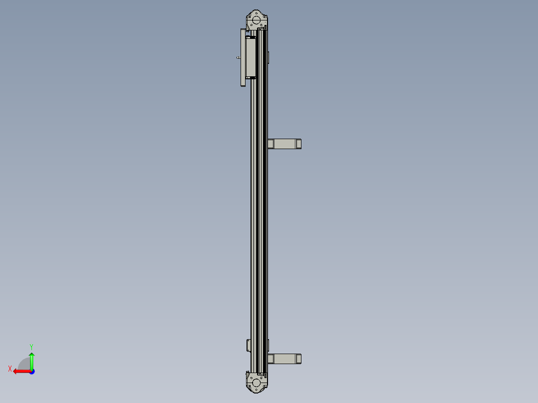 AHAVI-07下料滑台机构后视图