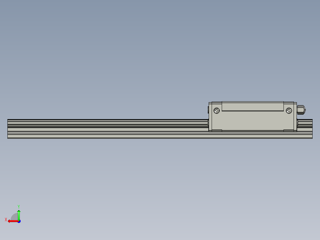 滑轨EGH15CAEL200后视图