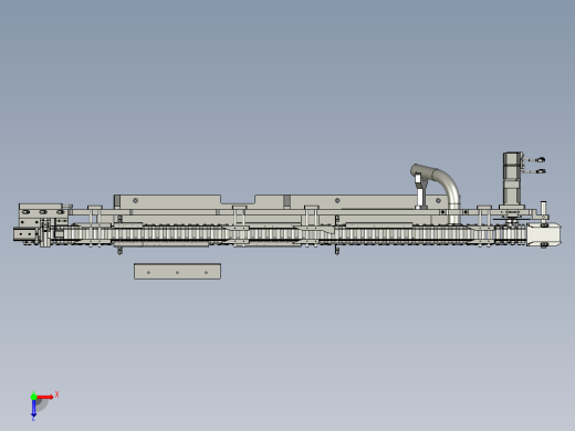LXYC-BOSS0100滚子输送组件装配俯视缩略图