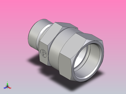 EO硬管接头旋转外螺纹螺柱16 12F642EDMXS