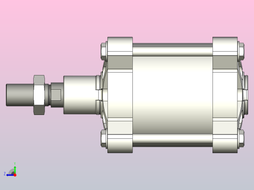 FESTO气缸DSBG-160-50-PPVA-N3---_0_右视缩略图