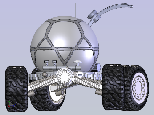 火星车左视缩略图