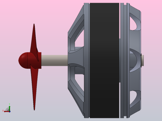 无刷DC电机后视缩略图