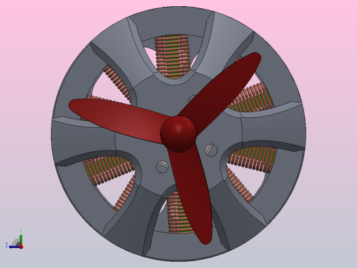 无刷DC电机右视缩略图