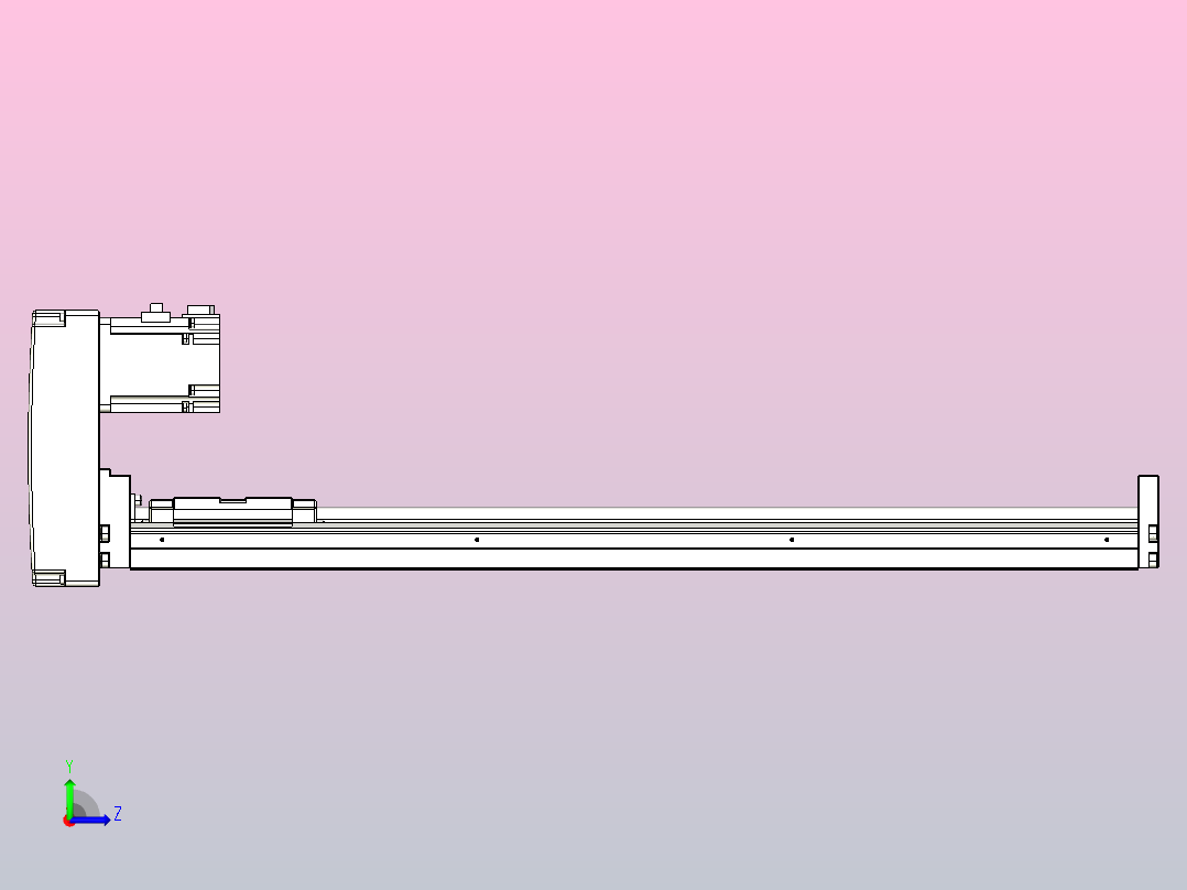 钢基模组TPA-KSR-8610C-640A1-MU-H0左视图
