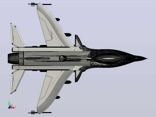 Fighter Aircraft飞机前视缩略图