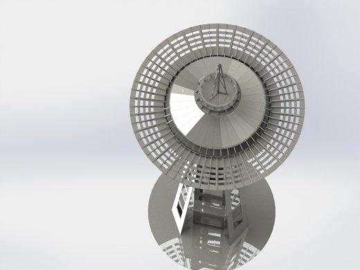 西雅图太空针塔，钣金拼图，3D拼图，metalcraft设计缩略图