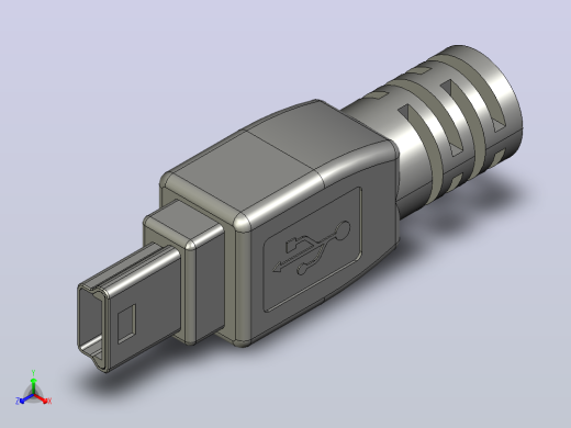 MINI-USB-B公头