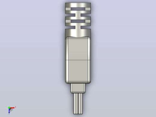 MINI-USB-B公头俯视缩略图