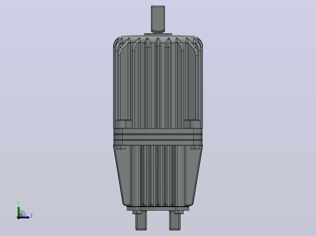 电力液压推动器MYT2-25／5 W.UL.DL.C.H.S左视图