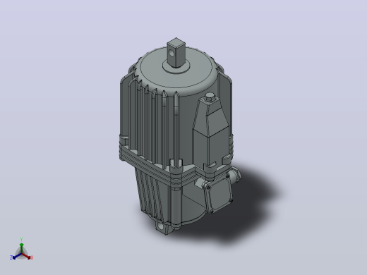 电力液压推动器MYT2-25／5 W.UL.DL.C.H.S正等轴测缩略图