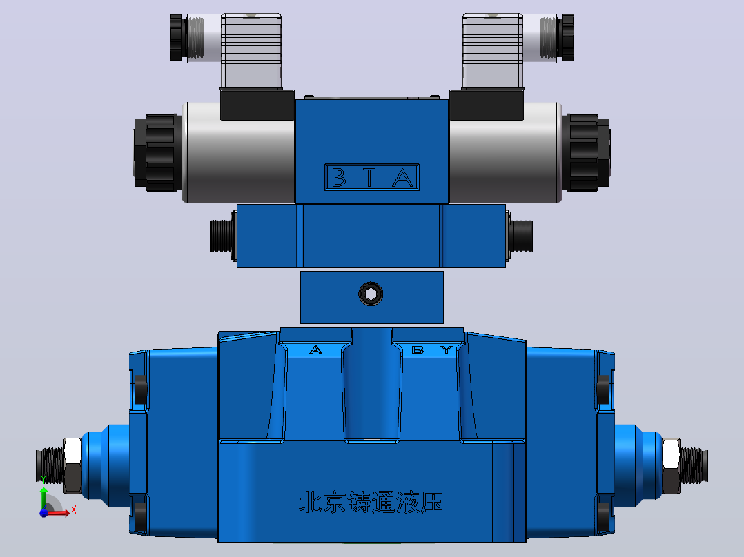 H-4WEH16-S-D1 电液换向阀-1前视图