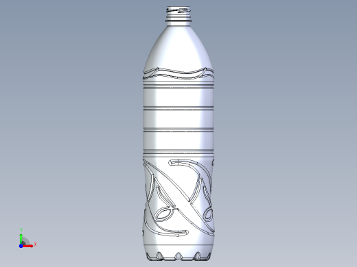 矿泉水瓶1.5L前视缩略图