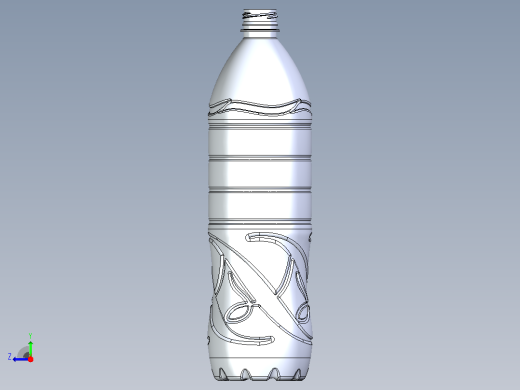 矿泉水瓶1.5L右视缩略图