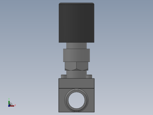 ZCG系列高压电磁阀[ZCG-16.0-50-F-B-K]通径50mm前视缩略图