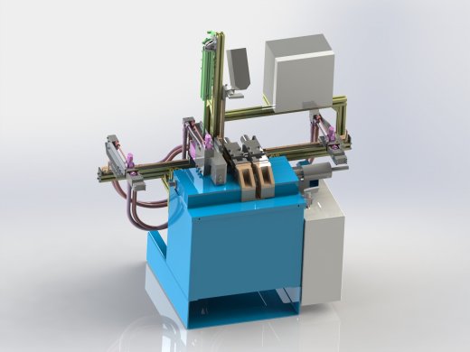 非标焊接机设备3D模型缩略图