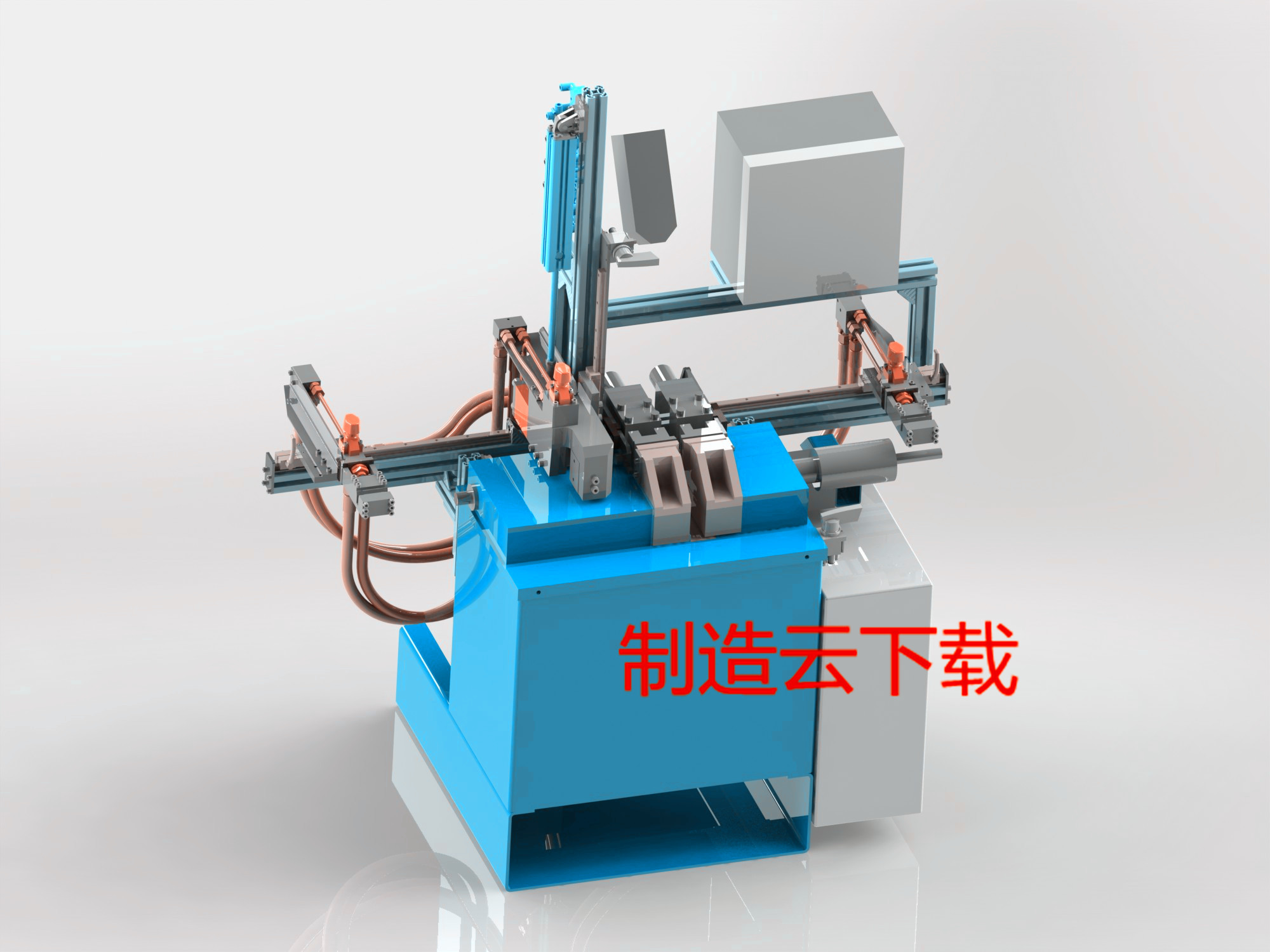 非标焊接机设备3D模型