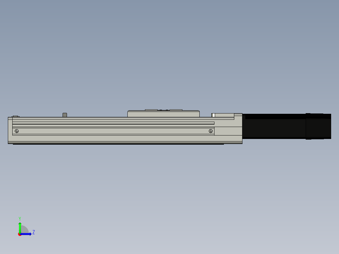 Toyo东佑达直线模组-ETH6-150-BC+煞車-M5左视图