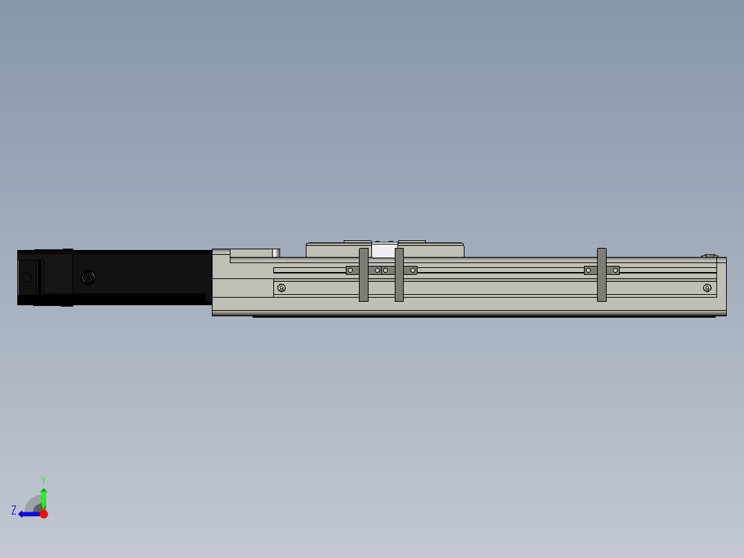 Toyo东佑达直线模组-ETH6-150-BC+煞車-M5右视图
