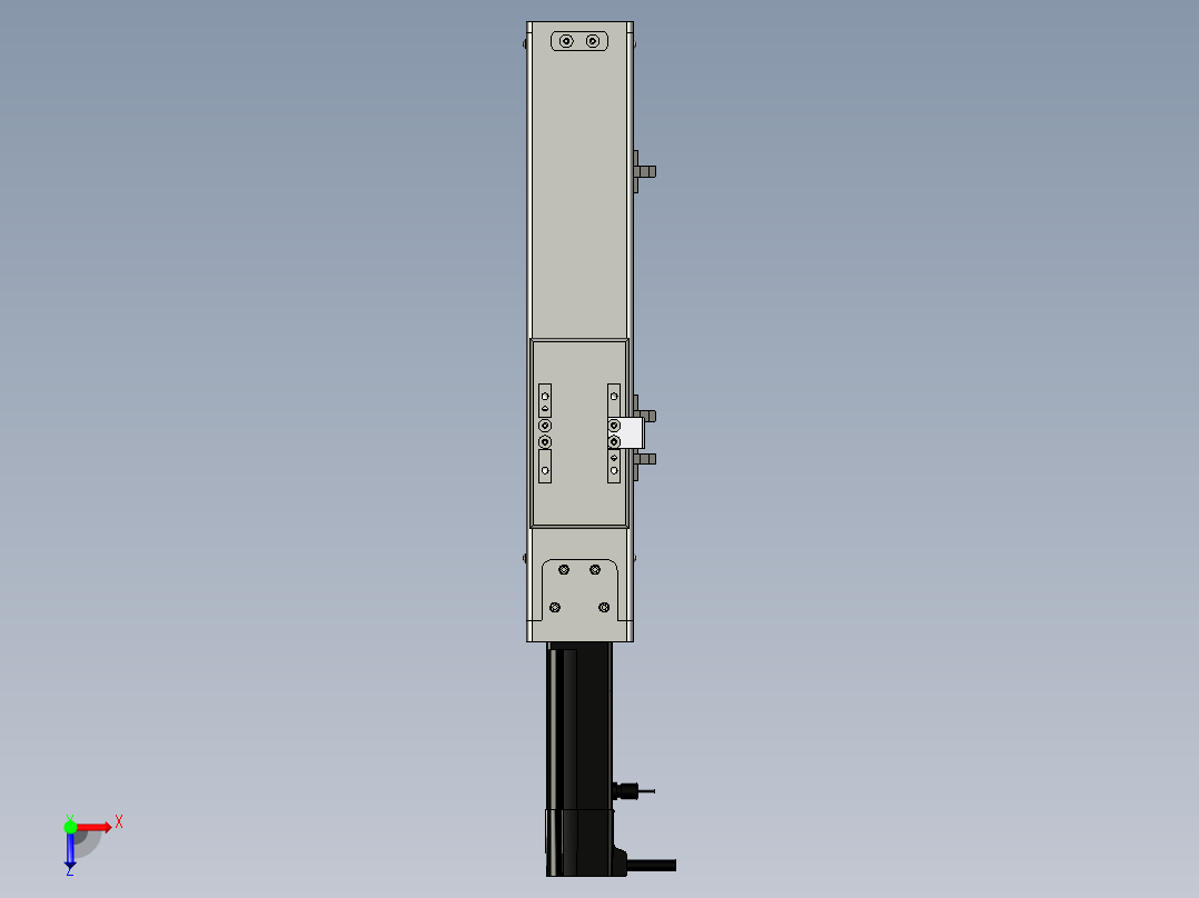 Toyo东佑达直线模组-ETH6-150-BC+煞車-M5俯视图