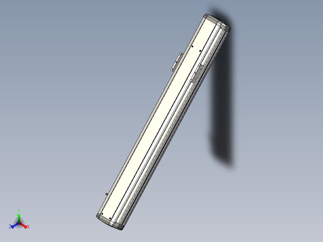 Toyo东佑达直线模组-ETH13-700-M正等轴测图
