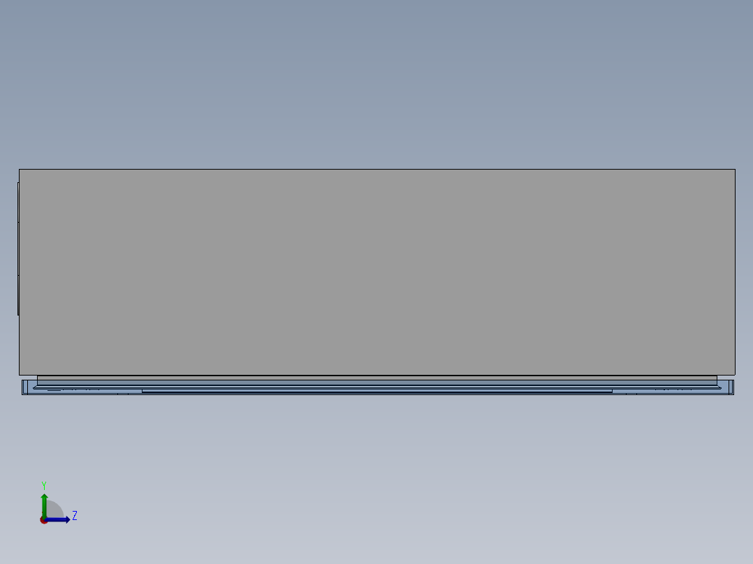 电能计量柜左视图