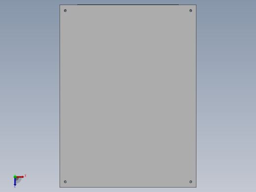 电能计量柜俯视缩略图