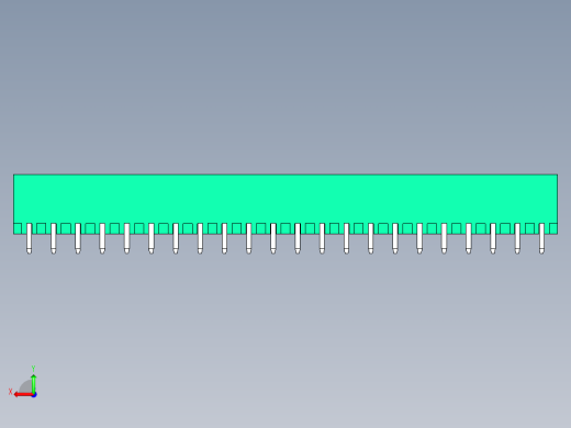 DEGSON 2EDG 系列 5.0mm 可插拔接线端子组-2EDGVC-5.0-22P-14-00AH后视缩略图