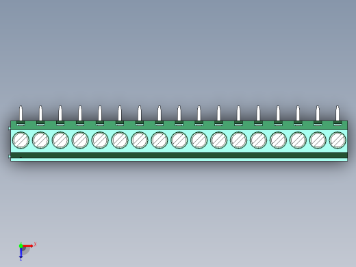 DEGSON DG128 系列 5.07.5mm 接线端子-DG128R-5.0-17P-14-00AH俯视缩略图
