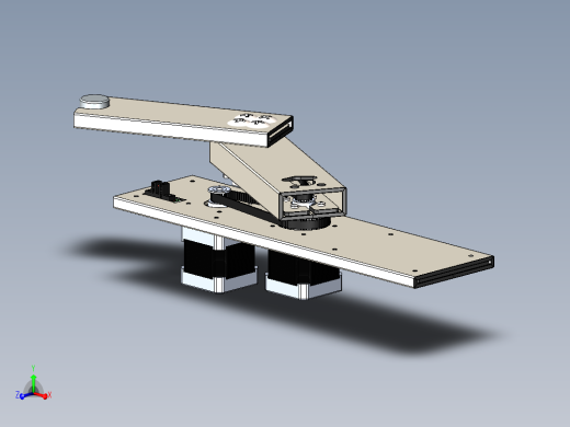 2d 坐标SCARA机械手--sw